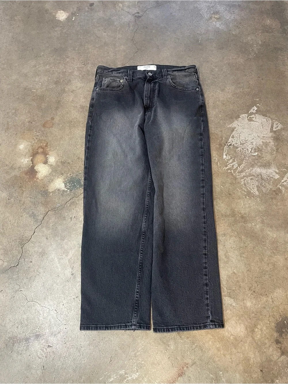 Hollister Baggy Faded Jeans